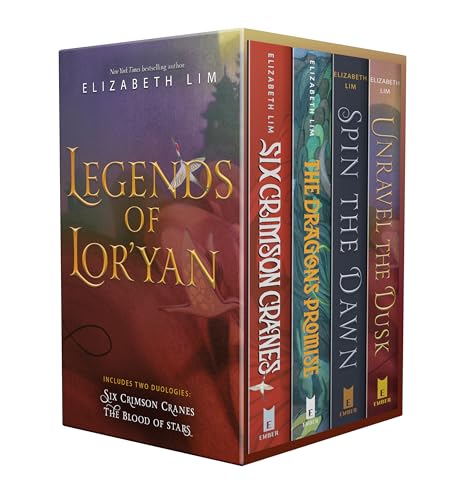 Legends of Lor'yan 4-Book Boxed Set: Six Crimson Cranes; The Dragon's Promise; Spin the Dawn; Unravel the Dusk von Ember